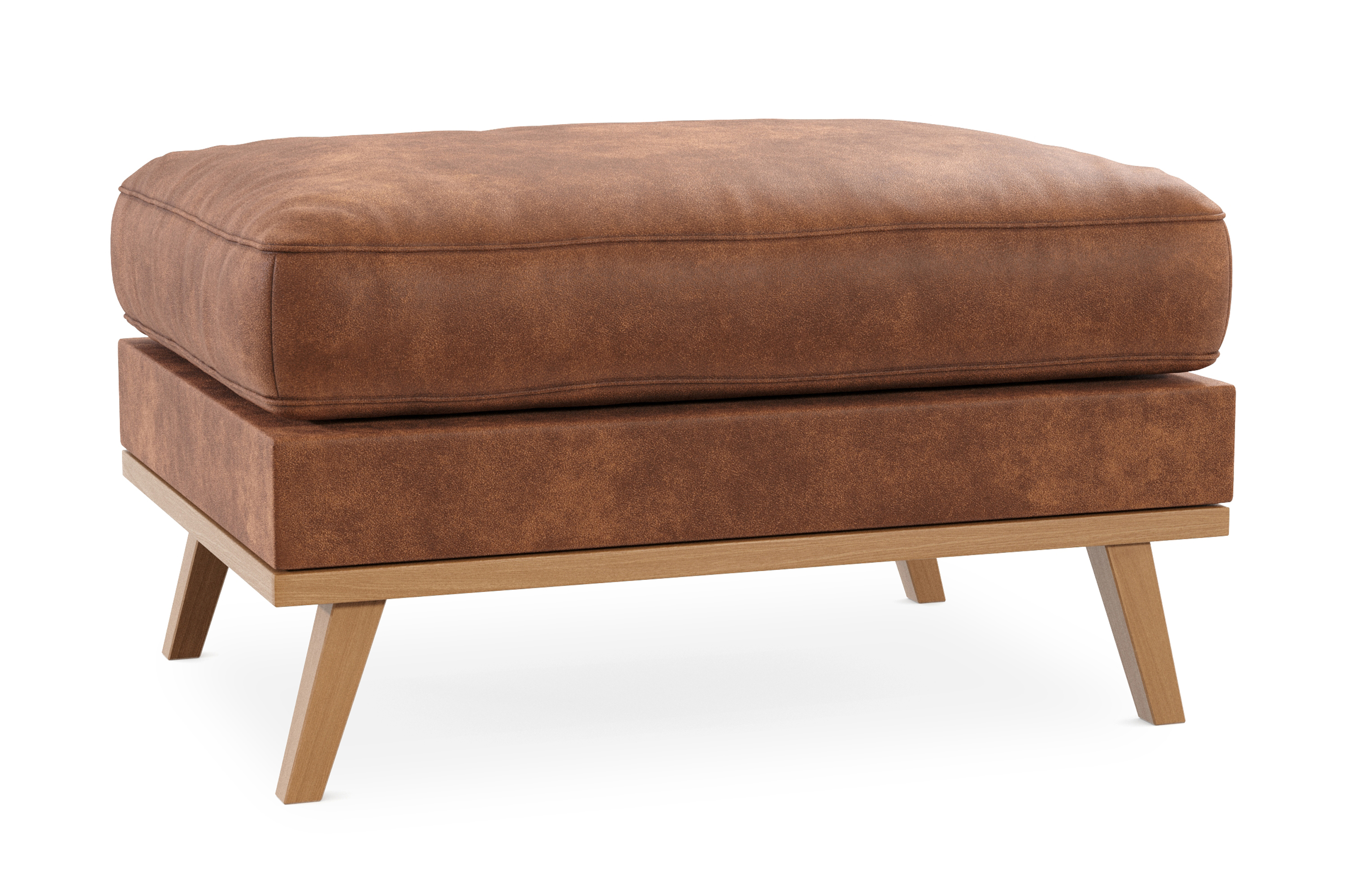 copenhagen fotpall - brun