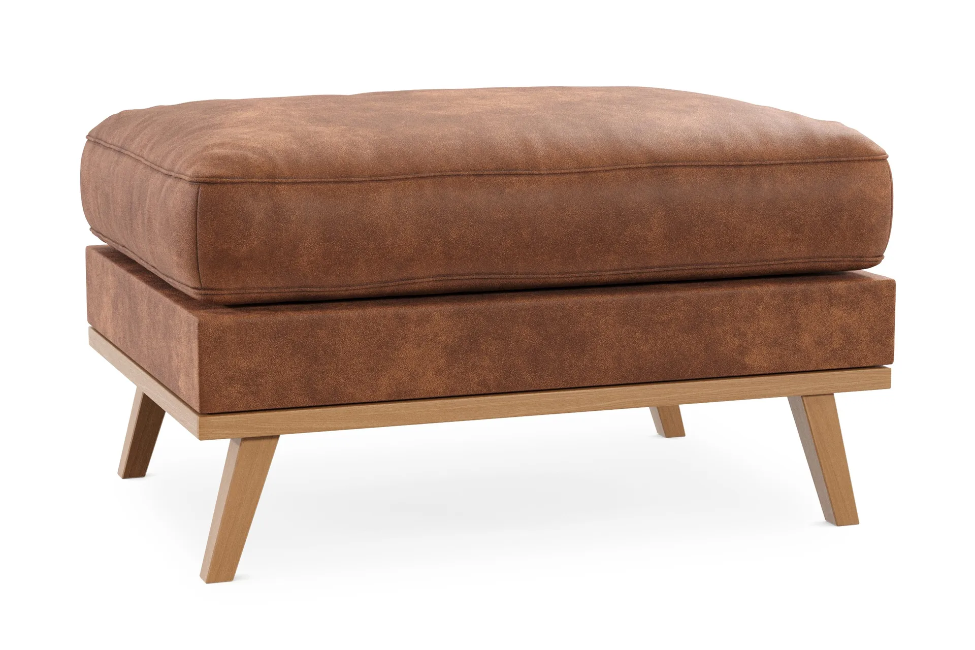 copenhagen fotpall - brun