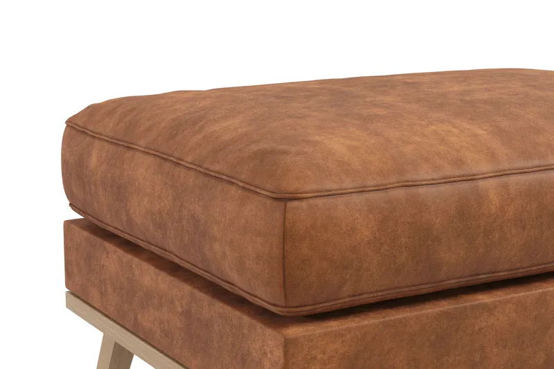 Copenhagen Fotpall - Brun - Möbler - Vardagsrum - Stolar & sittmöbler - Pallar - Fotpall