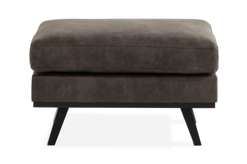 Copenhagen Fotpall Konstläder - Mörkgrå - Möbler - Vardagsrum - Stolar & sittmöbler - Pallar - Fotpall