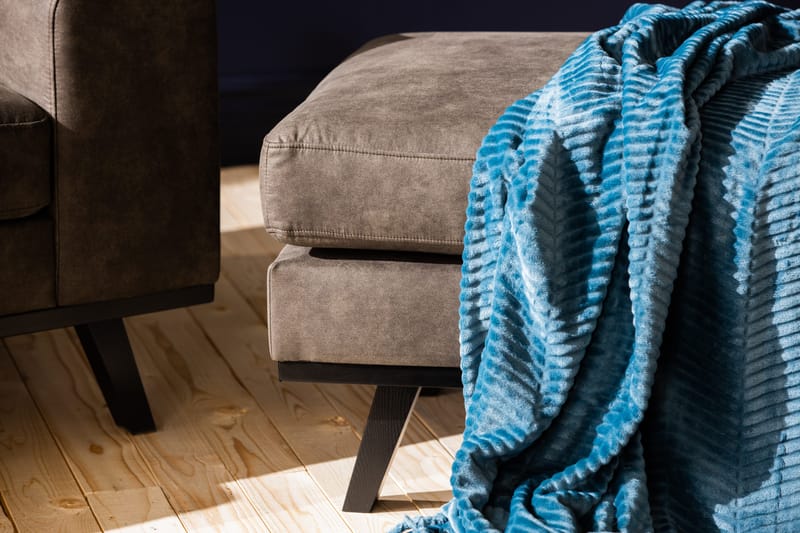 Copenhagen Fotpall Konstläder - Mörkgrå - Möbler - Vardagsrum - Stolar & sittmöbler - Pallar - Fotpall