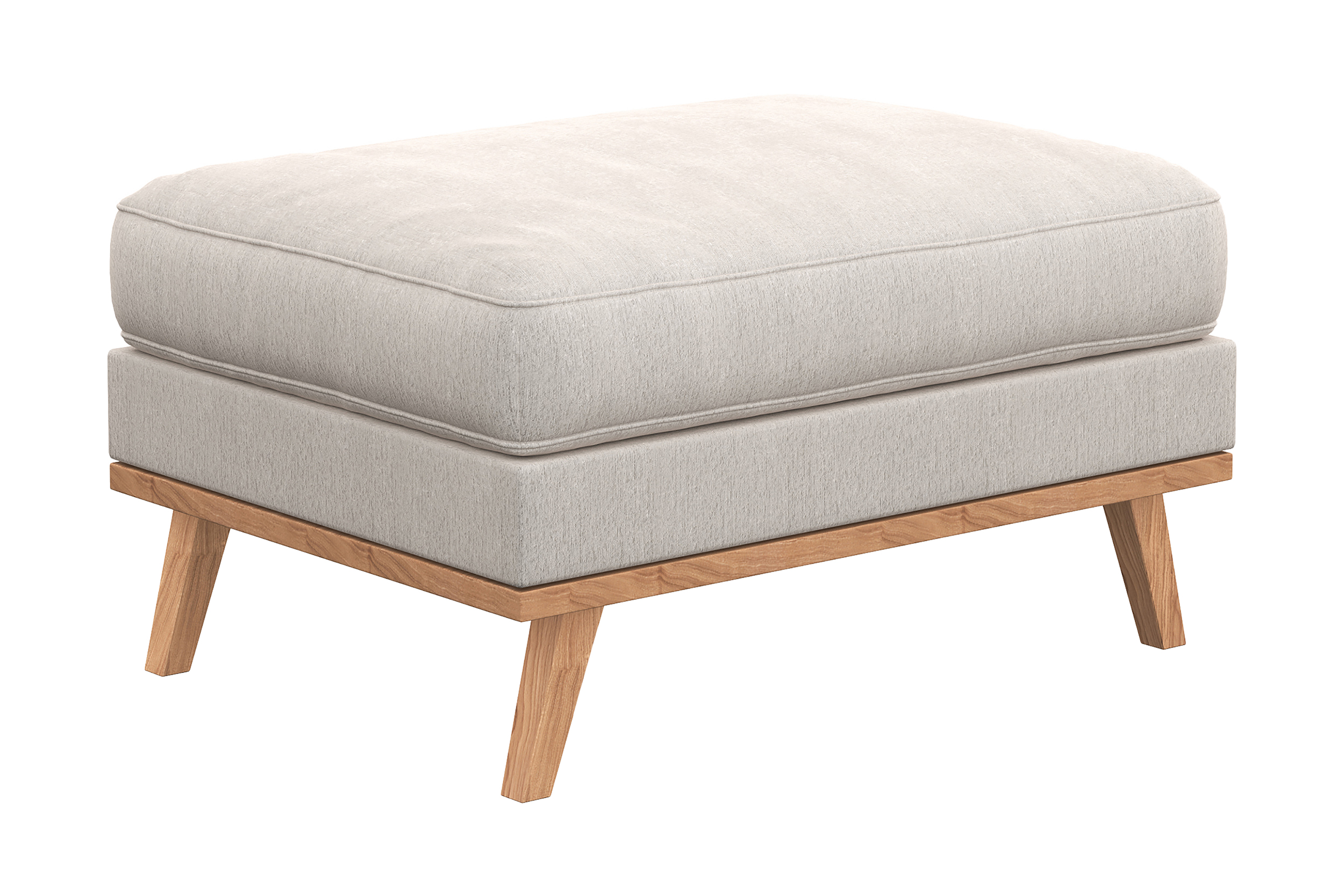 copenhagen fotpall - krämvit