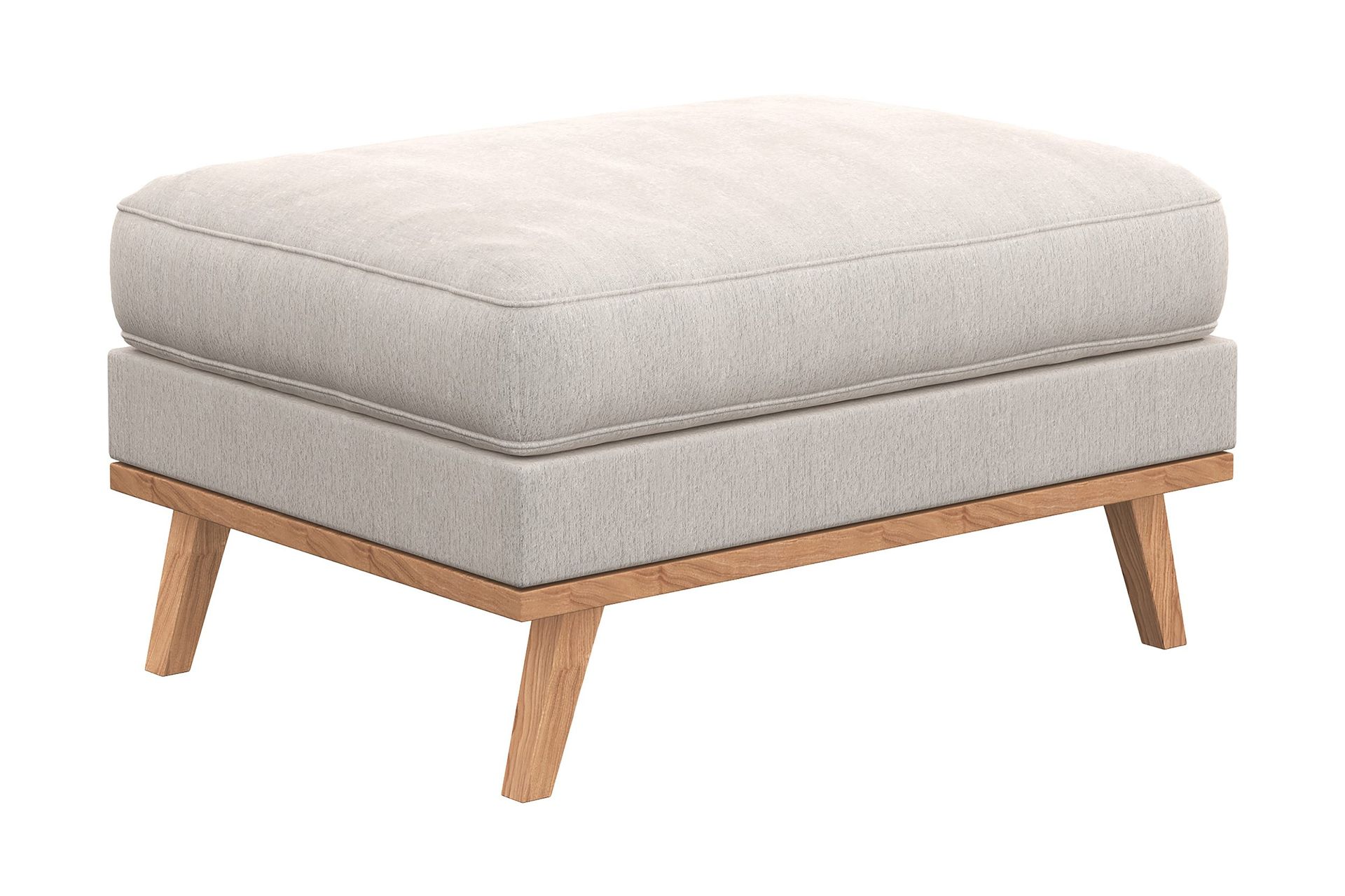 copenhagen fotpall - krämvit