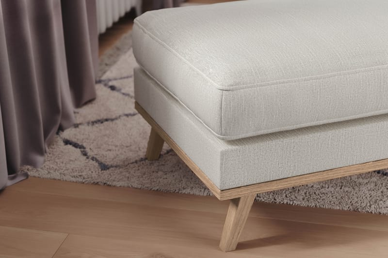 Copenhagen Fotpall - Linnebeige - Möbler - Vardagsrum - Stolar & sittmöbler - Pallar - Fotpall