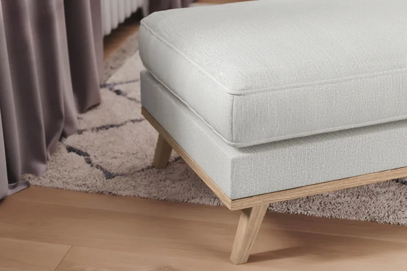 Copenhagen Fotpall - Linnegrå - Möbler - Vardagsrum - Stolar & sittmöbler - Pallar - Fotpall