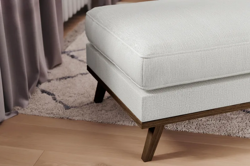 Copenhagen Fotpall - Linnegrå - Möbler - Vardagsrum - Stolar & sittmöbler - Pallar - Fotpall