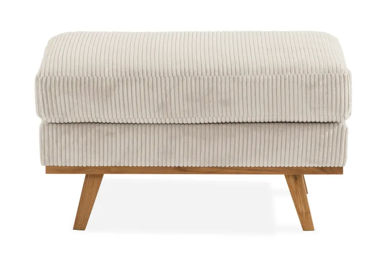 Copenhagen Fotpall Manchester - Beige - Möbler - Vardagsrum - Stolar & sittmöbler - Pallar - Fotpall