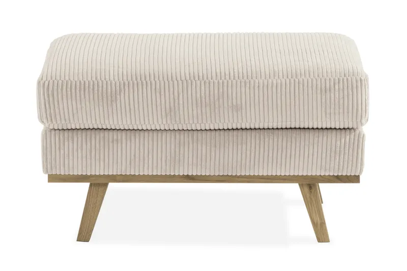 Copenhagen Fotpall Manchester - Beige - Möbler - Vardagsrum - Stolar & sittmöbler - Pallar - Fotpall