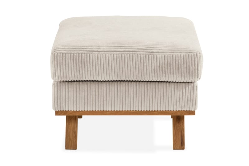 Copenhagen Fotpall Manchester - Beige - Möbler - Vardagsrum - Stolar & sittmöbler - Pallar - Fotpall