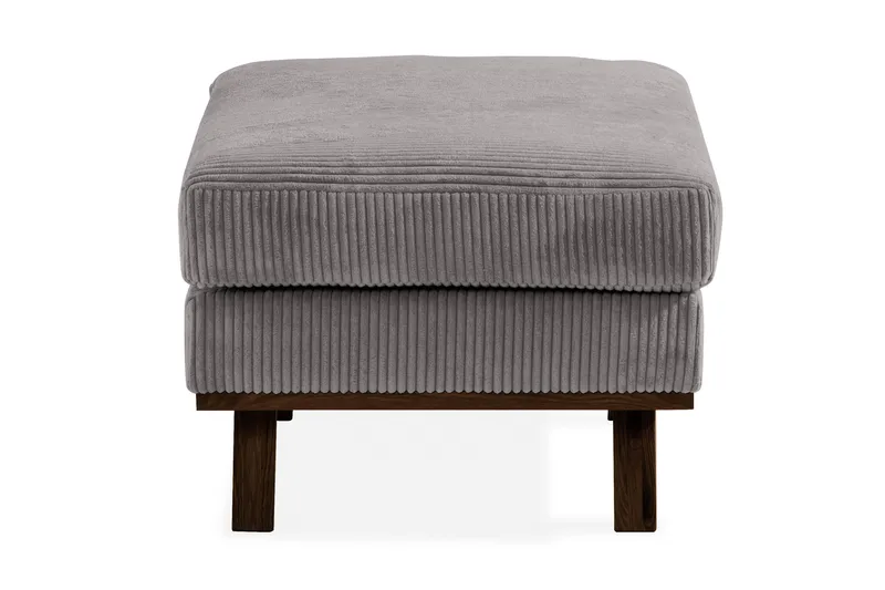 Copenhagen Fotpall Manchester - Grå - Möbler - Vardagsrum - Stolar & sittmöbler - Pallar - Fotpall