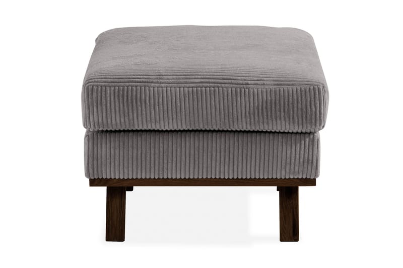 Copenhagen Fotpall Manchester - Grå - Möbler - Vardagsrum - Stolar & sittmöbler - Pallar - Fotpall
