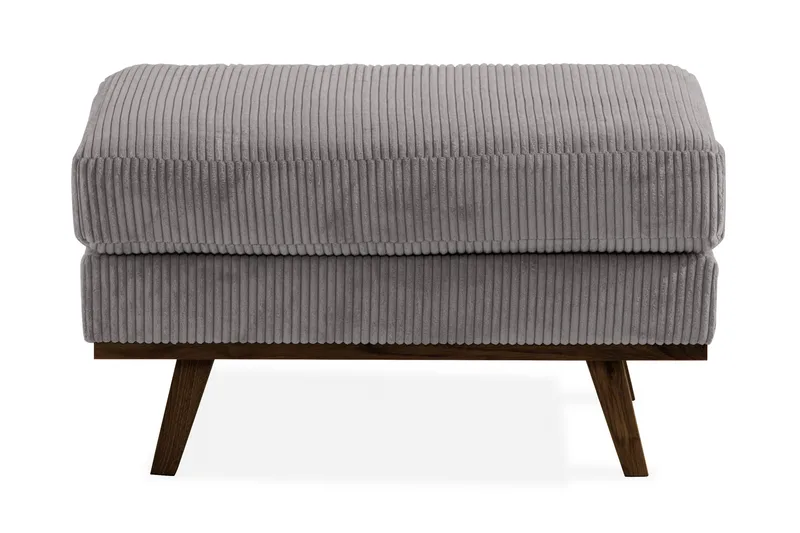 Copenhagen Fotpall Manchester - Grå - Möbler - Vardagsrum - Stolar & sittmöbler - Pallar - Fotpall