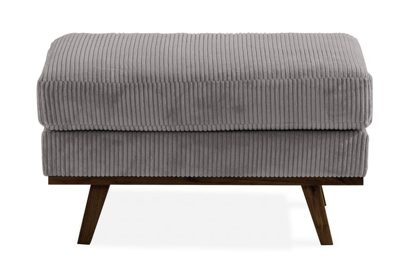 Copenhagen Fotpall Manchester - Grå - Möbler - Vardagsrum - Stolar & sittmöbler - Pallar - Fotpall