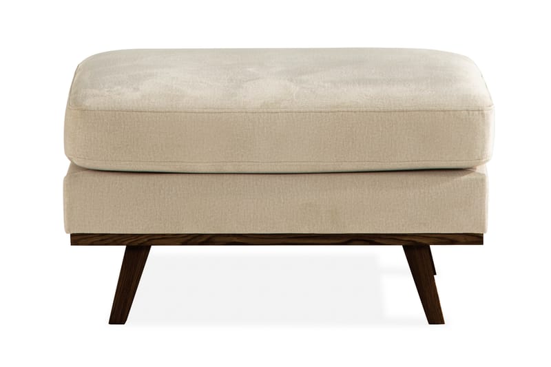 Copenhagen Fotpall Sammet - Beige - Möbler - Vardagsrum - Stolar & sittmöbler - Pallar - Fotpall