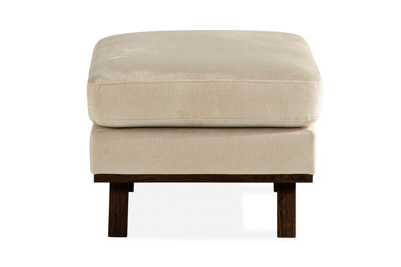 Copenhagen Fotpall Sammet - Beige - Möbler - Vardagsrum - Stolar & sittmöbler - Pallar - Fotpall