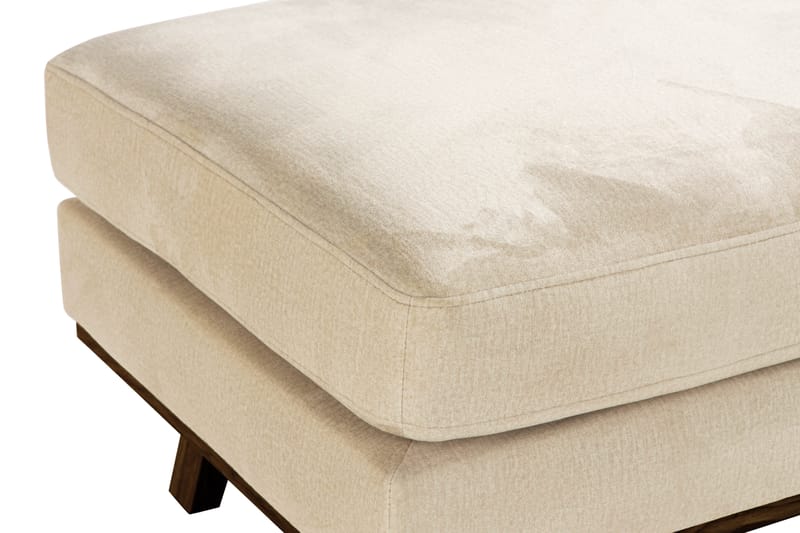 Copenhagen Fotpall Sammet - Beige - Möbler - Vardagsrum - Stolar & sittmöbler - Pallar - Fotpall