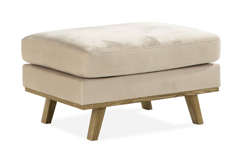 Copenhagen Fotpall Sammet - Beige - Möbler - Vardagsrum - Stolar & sittmöbler - Pallar - Fotpall