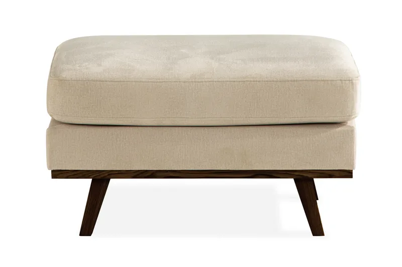 Copenhagen Fotpall Sammet - Beige - Möbler - Vardagsrum - Stolar & sittmöbler - Pallar - Fotpall