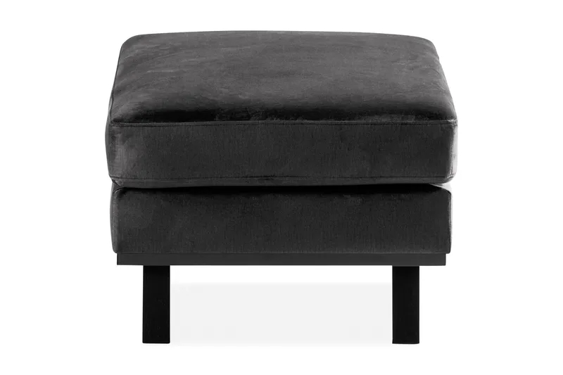 Copenhagen Fotpall Sammet - Grå - Möbler - Vardagsrum - Stolar & sittmöbler - Pallar - Fotpall