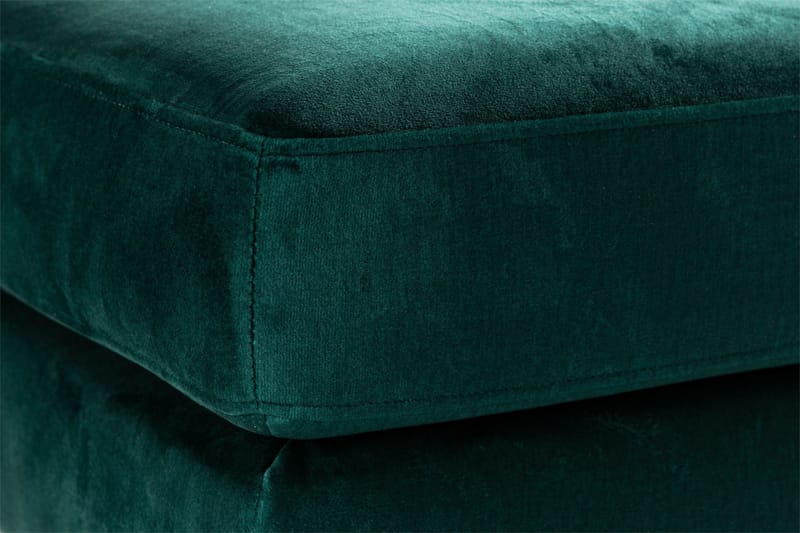 Copenhagen Fotpall Sammet - Grön - Möbler - Vardagsrum - Stolar & sittmöbler - Pallar - Fotpall