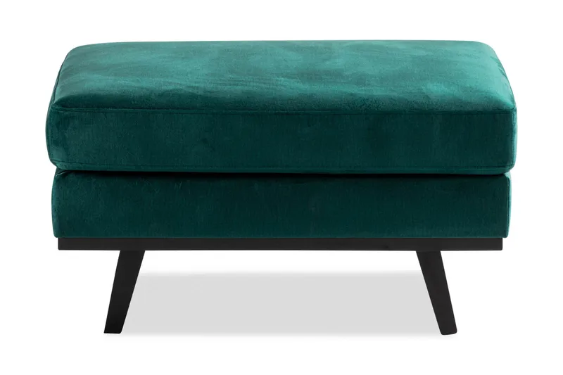 Copenhagen Fotpall Sammet - Grön - Möbler - Vardagsrum - Stolar & sittmöbler - Pallar - Fotpall