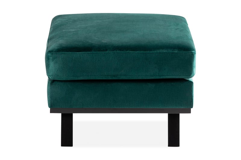 Copenhagen Fotpall Sammet - Grön - Möbler - Vardagsrum - Stolar & sittmöbler - Pallar - Fotpall