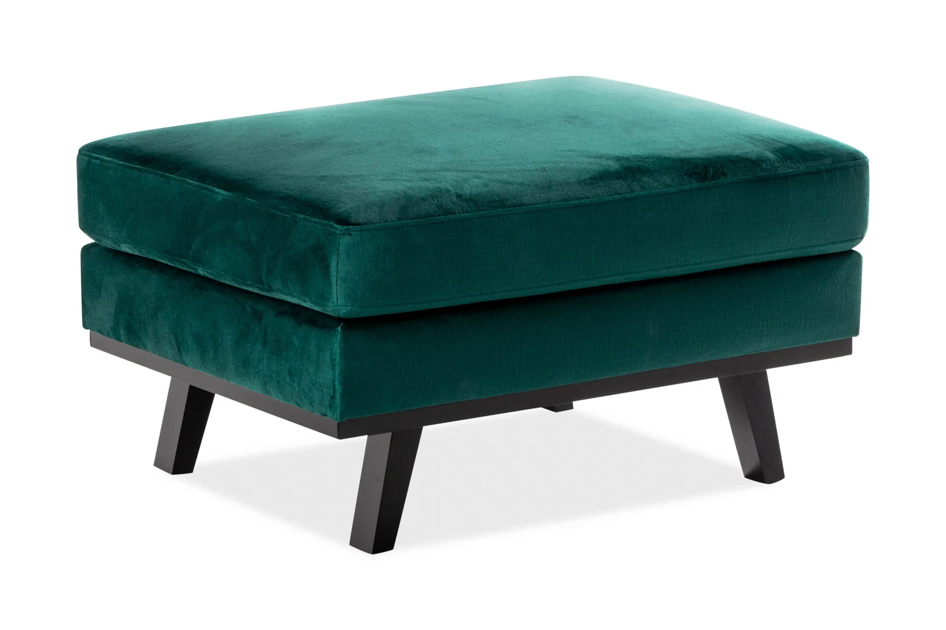 Copenhagen Fotpall Sammet - Gr&ouml;n