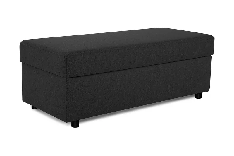 Crazy Fotpall med Förvaring 120x50 - Antracit - Möbler - Vardagsrum - Stolar & sittmöbler - Pallar - Fotpall
