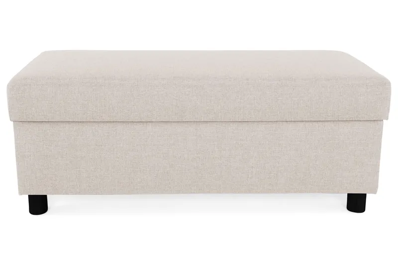 Crazy Fotpall med Förvaring 120x50 - Beige - Möbler - Vardagsrum - Stolar & sittmöbler - Pallar - Fotpall