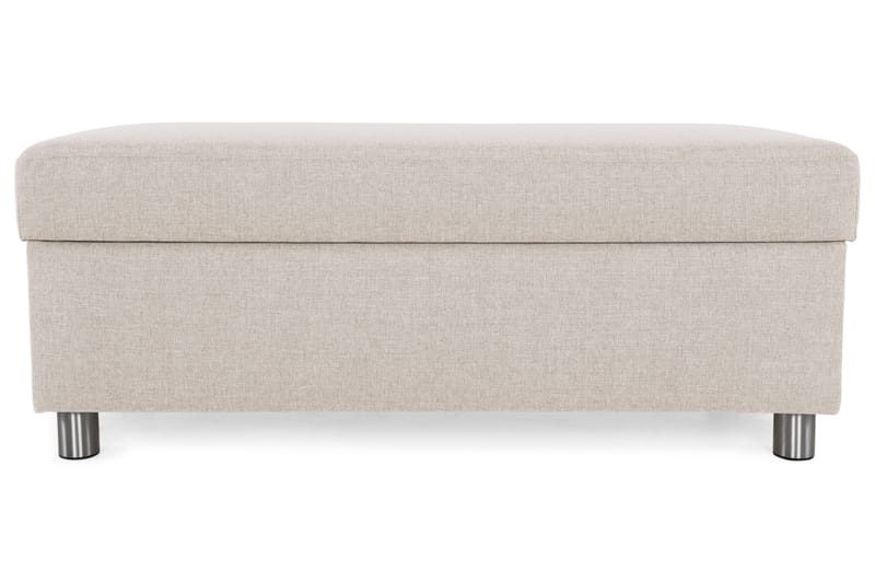 Crazy Fotpall med Förvaring 120x50 - Beige - Möbler - Vardagsrum - Stolar & sittmöbler - Pallar - Fotpall