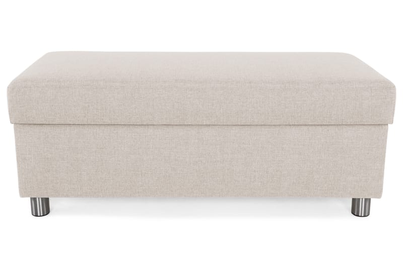 Crazy Fotpall med Förvaring 120x50 - Beige - Möbler - Vardagsrum - Stolar & sittmöbler - Pallar - Fotpall