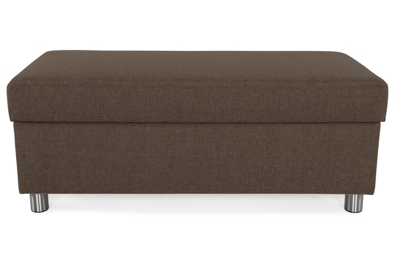 Crazy Fotpall med Förvaring 120x50 - Brun - Möbler - Vardagsrum - Stolar & sittmöbler - Pallar - Fotpall