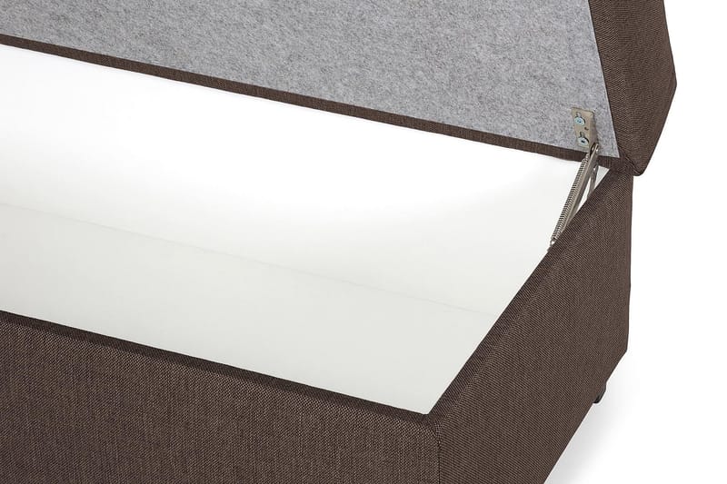 Crazy Fotpall med Förvaring 120x50 - Brun - Möbler - Vardagsrum - Stolar & sittmöbler - Pallar - Fotpall