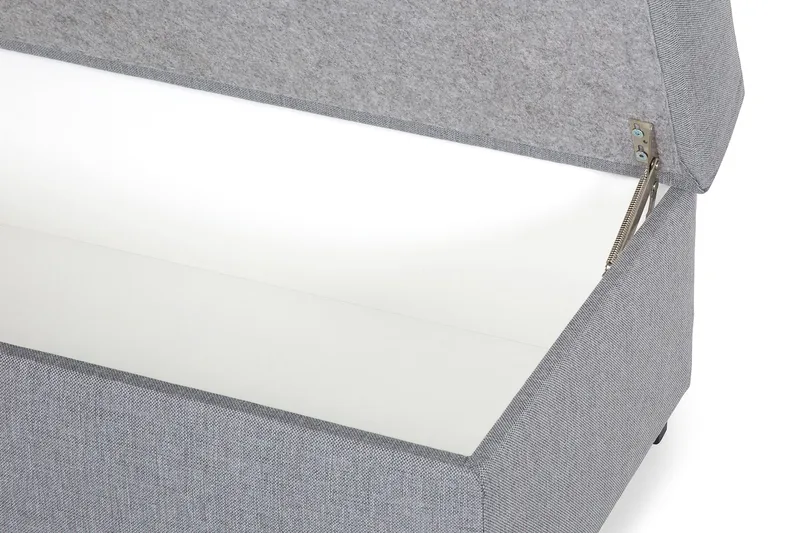 Crazy Fotpall med Förvaring 120x50 - Ljusgrå - Möbler - Vardagsrum - Stolar & sittmöbler - Pallar - Fotpall