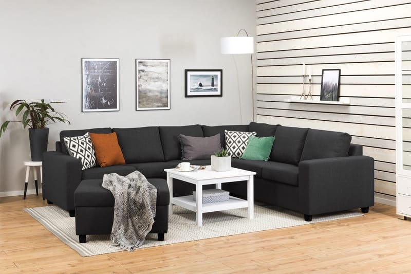 Crazy Fotpall med Förvaring 80x65 - Antracit - Möbler - Vardagsrum - Stolar & sittmöbler - Pallar - Fotpall