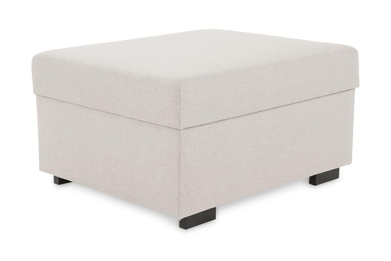 Crazy Fotpall med Förvaring 80x65 - Beige - Möbler - Vardagsrum - Stolar & sittmöbler - Pallar - Fotpall