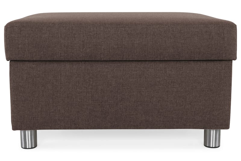 Crazy Fotpall med Förvaring 80x65 - Brun - Möbler - Vardagsrum - Stolar & sittmöbler - Pallar - Fotpall