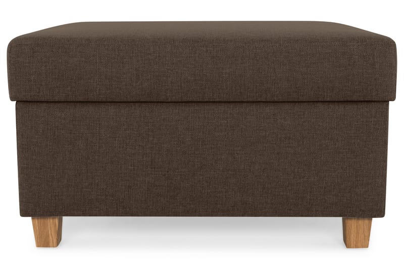 Crazy Fotpall med Förvaring 80x65 - Brun - Möbler - Vardagsrum - Stolar & sittmöbler - Pallar - Fotpall