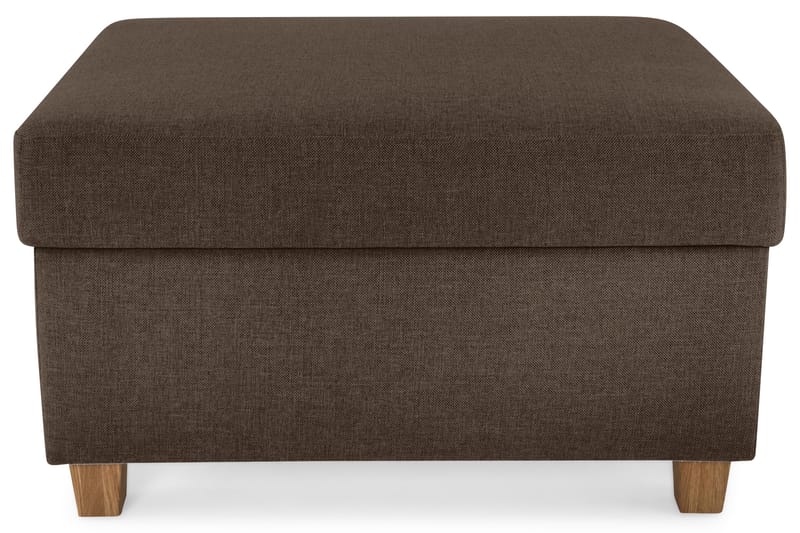 Crazy Fotpall med Förvaring 80x65 - Brun - Möbler - Vardagsrum - Stolar & sittmöbler - Pallar - Fotpall