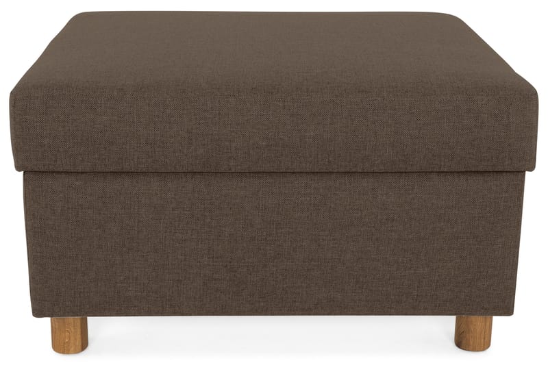 Crazy Fotpall med Förvaring 80x65 - Brun - Möbler - Vardagsrum - Stolar & sittmöbler - Pallar - Fotpall