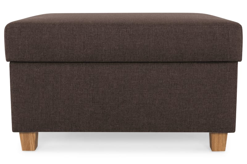 Crazy Fotpall med Förvaring 80x65 - Brun - Möbler - Vardagsrum - Stolar & sittmöbler - Pallar - Fotpall