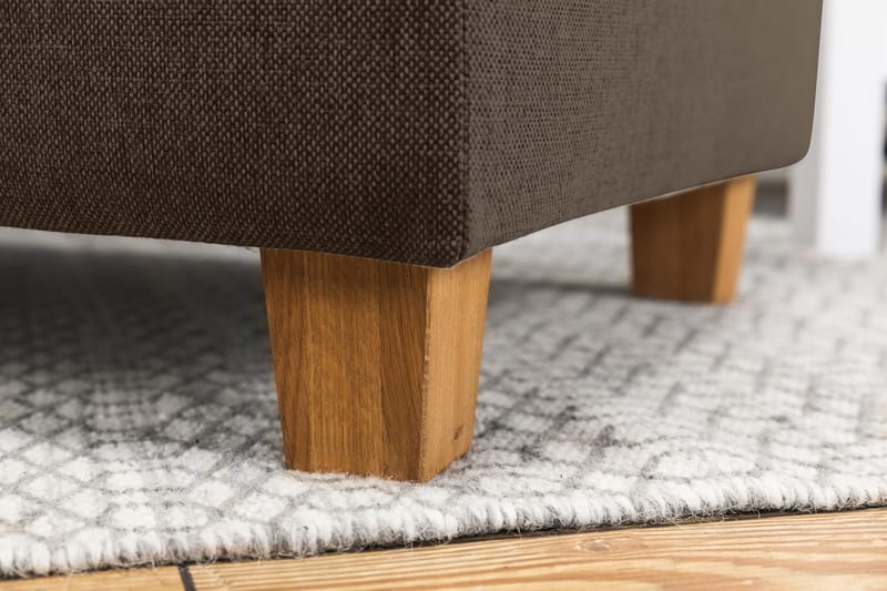 Crazy Fotpall med Förvaring 80x65 - Brun - Möbler - Vardagsrum - Stolar & sittmöbler - Pallar - Fotpall