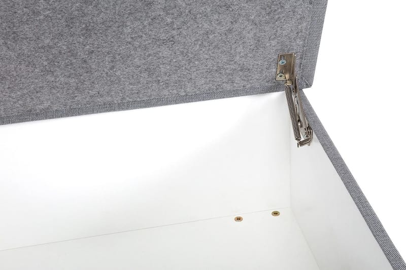 Crazy Fotpall med Förvaring 80x65 - Ljusgrå - Möbler - Vardagsrum - Stolar & sittmöbler - Pallar - Fotpall