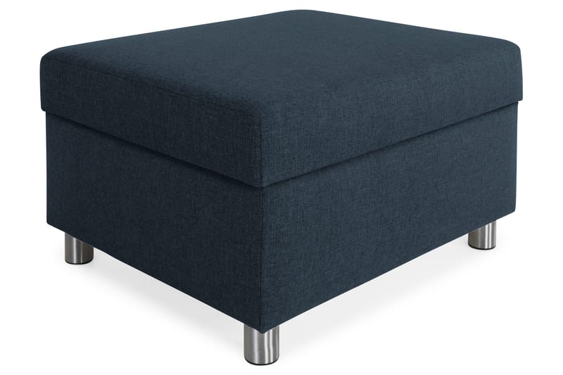 Crazy Fotpall med Förvaring 80x65, Mörkblå