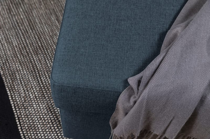 Crazy Fotpall med Förvaring 80x65 - Mörkblå - Möbler - Vardagsrum - Stolar & sittmöbler - Pallar - Fotpall