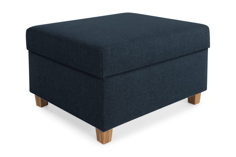 Crazy Fotpall med Förvaring 80x65, Mörkblå