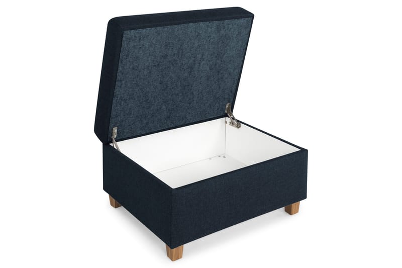 Crazy Fotpall med Förvaring 80x65 - Mörkblå - Möbler - Vardagsrum - Stolar & sittmöbler - Pallar - Fotpall