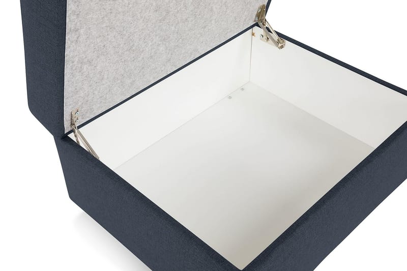 Crazy Fotpall med Förvaring 80x65 - Mörkblå - Möbler - Vardagsrum - Stolar & sittmöbler - Pallar - Fotpall