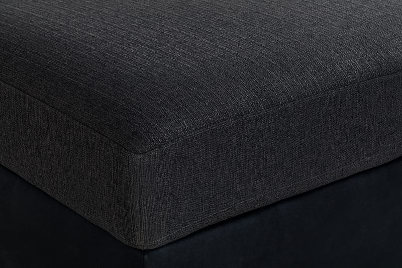 Cuba Fotpall - Svart/Grå - Möbler - Vardagsrum - Stolar & sittmöbler - Pallar - Fotpall