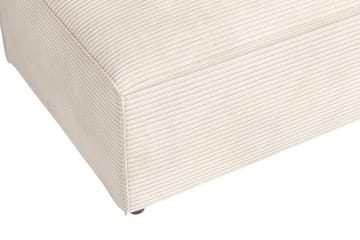Cubo 1-sits  Rektangulär Fotpallsmodul i Manchester 120 cm bred - Beige - Möbler - Vardagsrum - Stolar & sittmöbler - Pallar - Fotpall